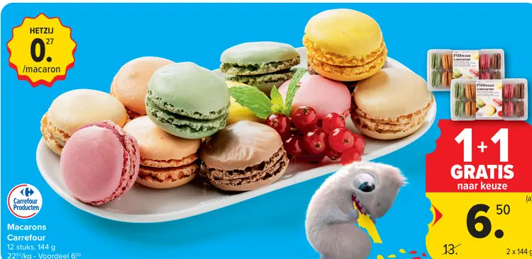 Promotie: Macarons