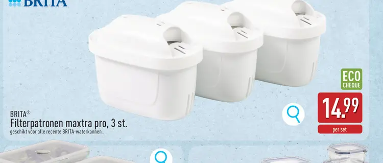Promotie: Filterpatronen maxtra pro