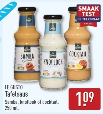 Aanbieding: Tafelsaus