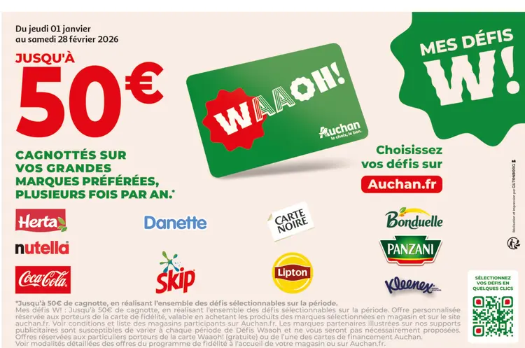 Promotie: Cagnotte sur vos grandes marques préférées