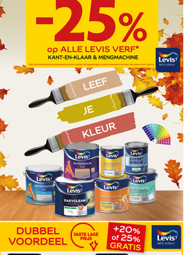 Aanbieding: LEVIS VERF