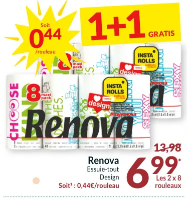 Offre: Essuie-tout Design