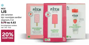 Aanbieding: Nice ijs