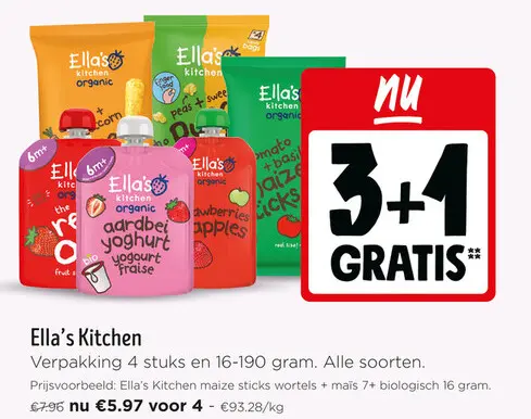 Promotie: Ella's Kitchen