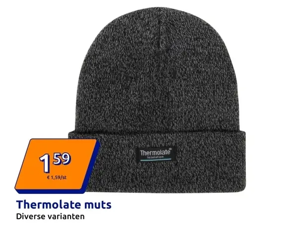 Aanbieding: Thermolate muts