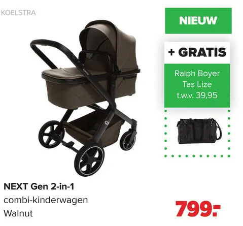 Aanbieding: NEXT Gen 2-in-1 combi-kinderwagen