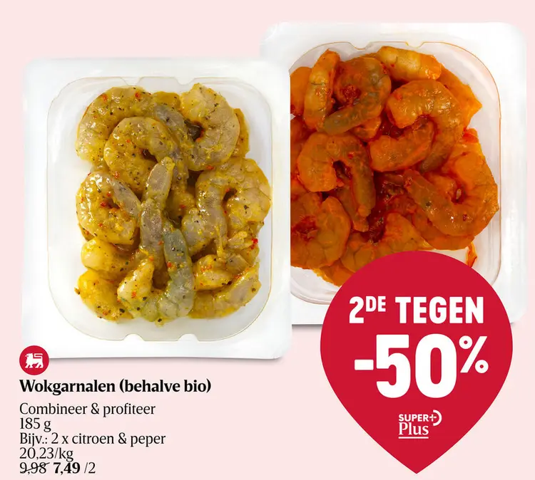 Aanbieding: Scampi's | Rauw | Gepeld | Natuur