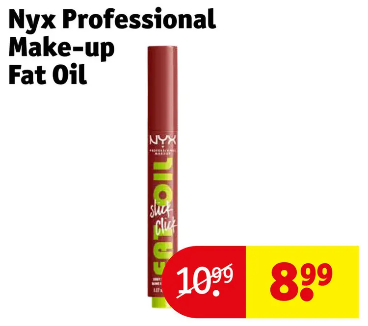 Promotie: Make-up Fat Oil