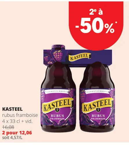 Offre: KASTEEL rubus framboise