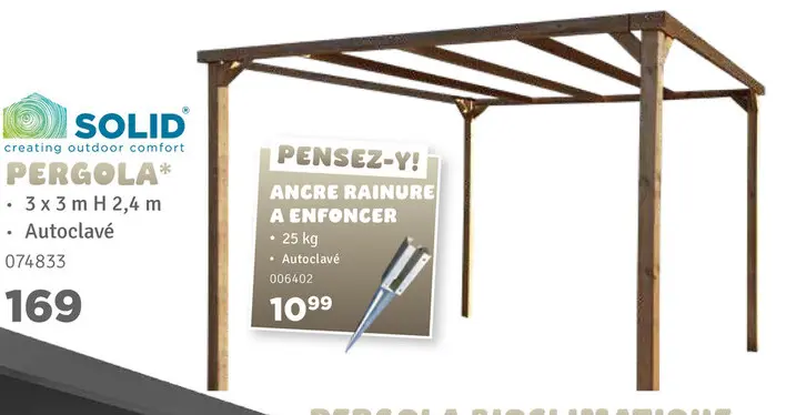 Offre: Pergola