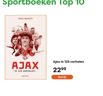 Aanbieding: Ajax in 125 verhalen