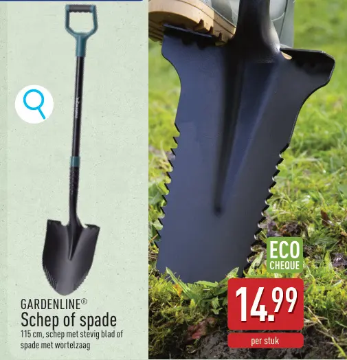 Promotie: GARDENLINE® Schep of spade