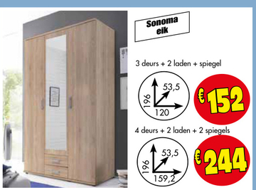 Aanbieding: Sonoma eik