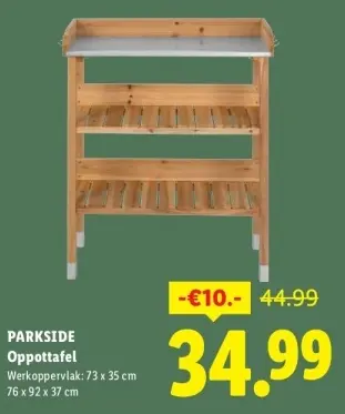 Aanbieding: Oppottafel