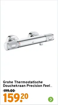 Aanbieding: Grohe Thermostatische Douchekraan Precision