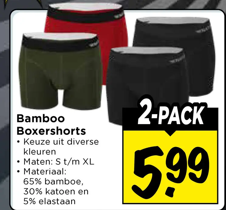 Aanbieding: Bamboo Boxershorts