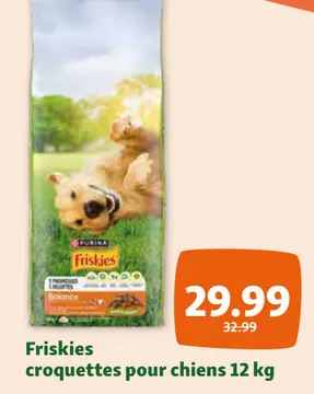 Offre: Friskies croquettes pour chiens