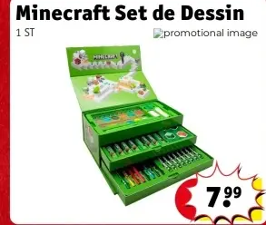 Offre: Minecraft Set de Dessin