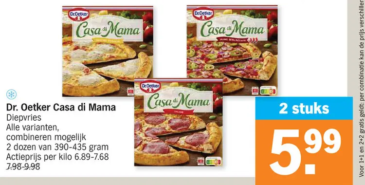 Promotie: Casa di Mama Diepvries