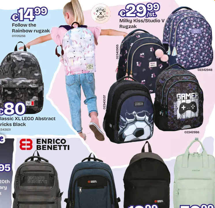 Promotie: Follow the Rainbow rugzak