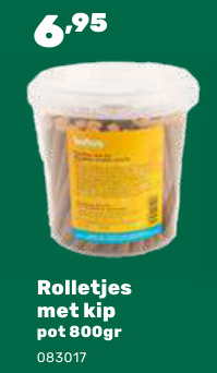 Aanbieding: Rolletjes met kip