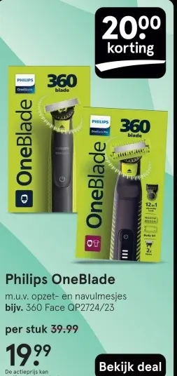 Aanbieding: OneBlade