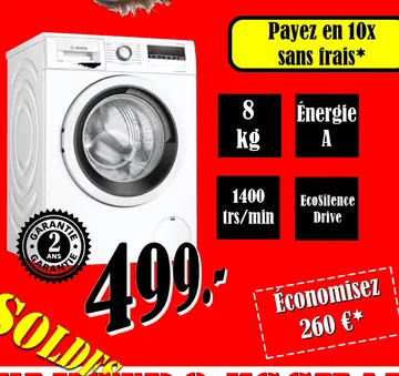 Offre: Lave-linge