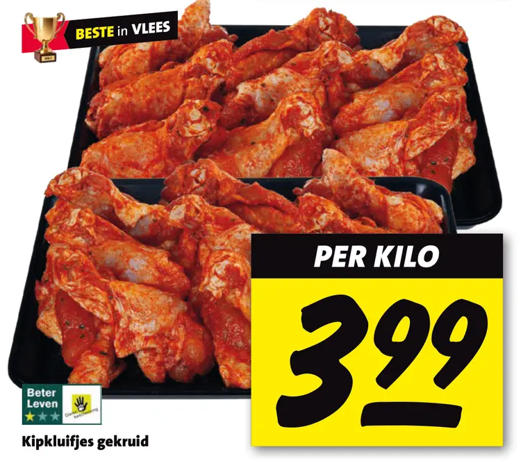 Aanbieding: Kipkluifjes gekruid