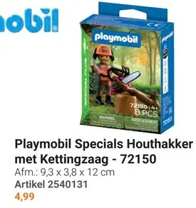 Aanbieding: Specials Houthakker met Kettingzaag - 72150