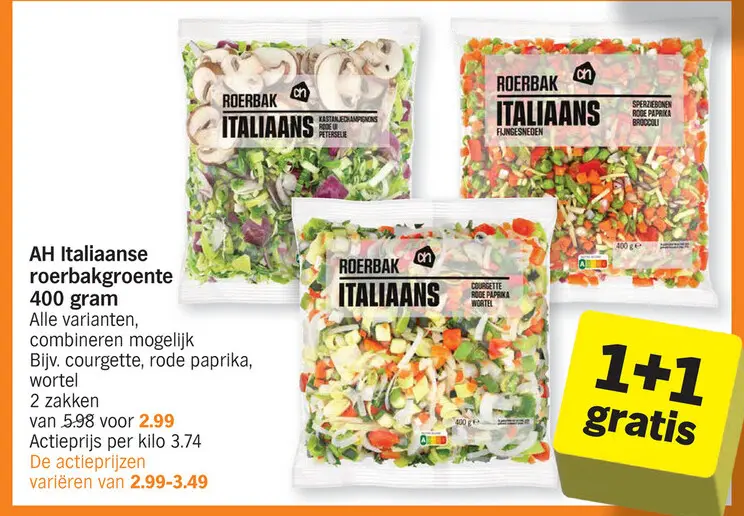 Promotie: Italiaanse roerbakgroente