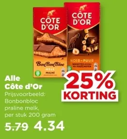 Aanbieding: Côte d'Or