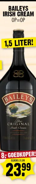 Aanbieding: Baileys irish cream