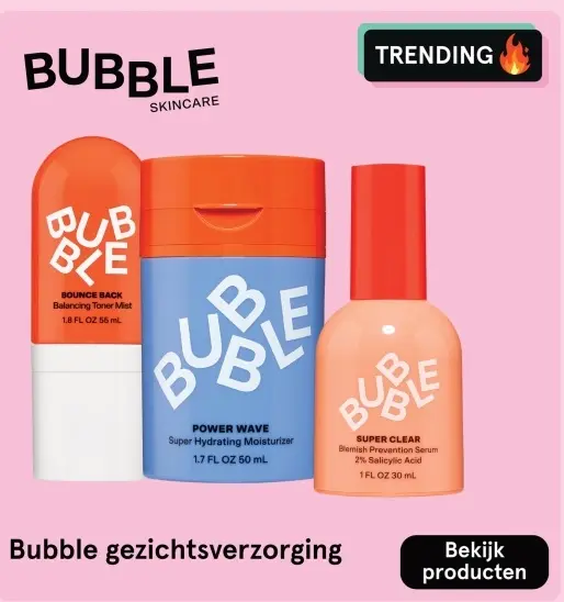 Aanbieding: Bubble gezichtsverzorging
