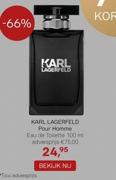 Aanbieding: KARL LAGERFELD Pour Homme