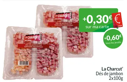 Offre: Dés de jambon