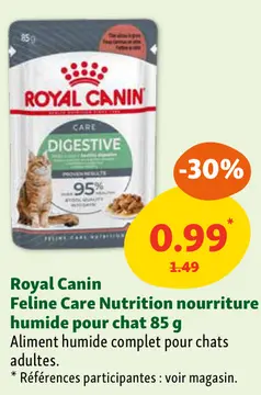 Offre: Feline Care Nutrition nourriture humide pour chat 85 g