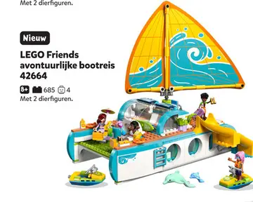 Aanbieding: LEGO Friends avontuurlijke bootreis 42664