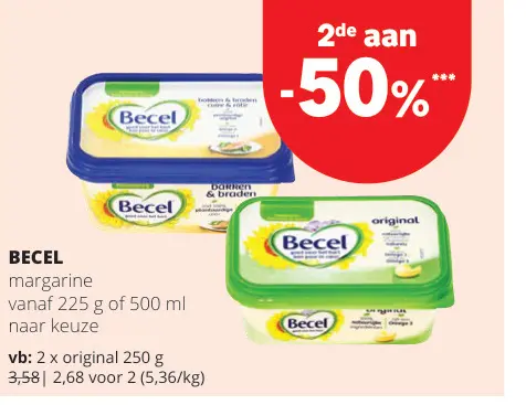 Promotie: Margarine