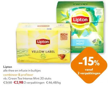 Aanbieding: Green Tea Intense Mint