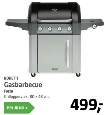 Aanbieding: Gasbarbecue Forza