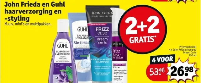 Promotie: Haarverzorging en -styling