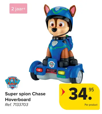 Promotie: Super spion Chase Hoverboard