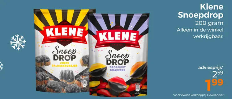 Aanbieding: Snoepdrop