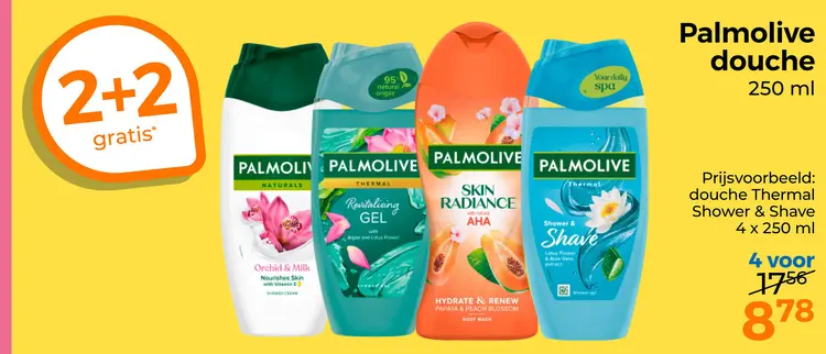 Aanbieding: Palmolive douche