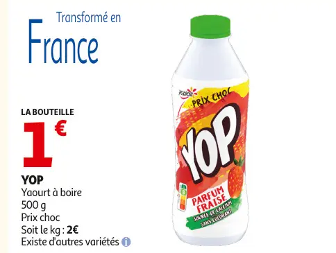 Promotie: Yop