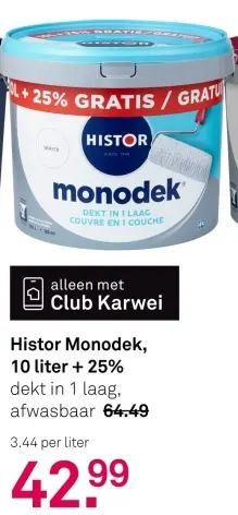 Aanbieding: Histor Monodek