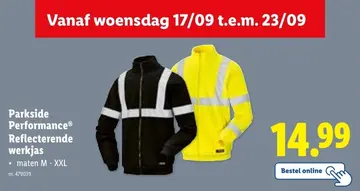 Aanbieding: Performance Reflecterende werkjas