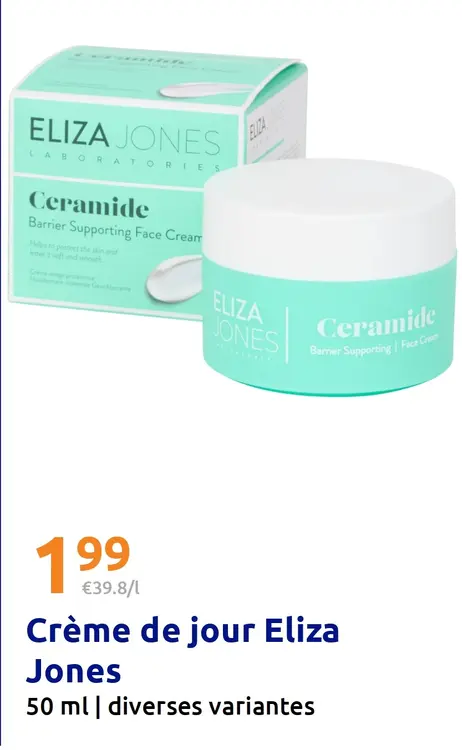 Offre: Crème de jour Eliza Jones