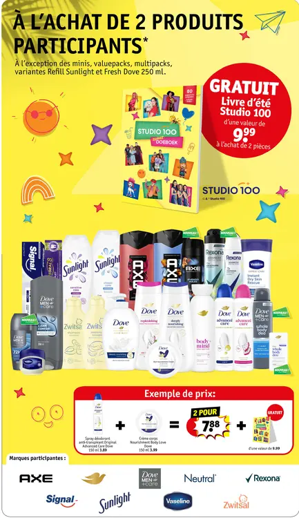 Offre: Spray déodorant anti-transpirant Original