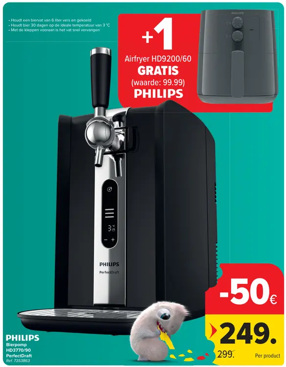 Promotie: Bierpomp PerfectDraft
